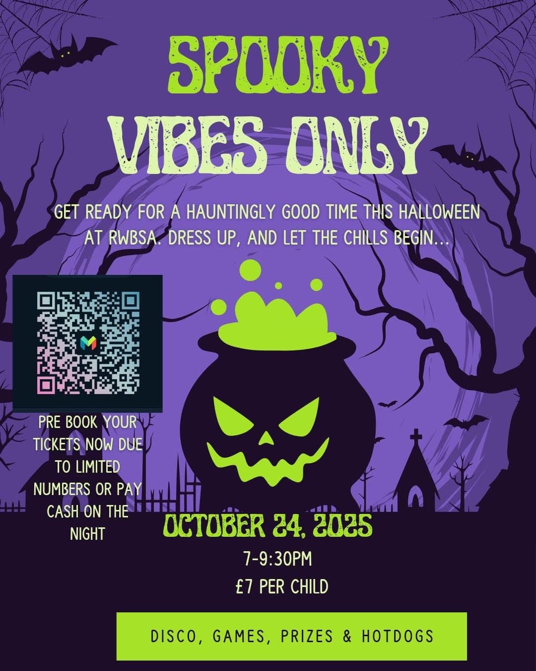 Halloween Party Holland Tour fundraiser 