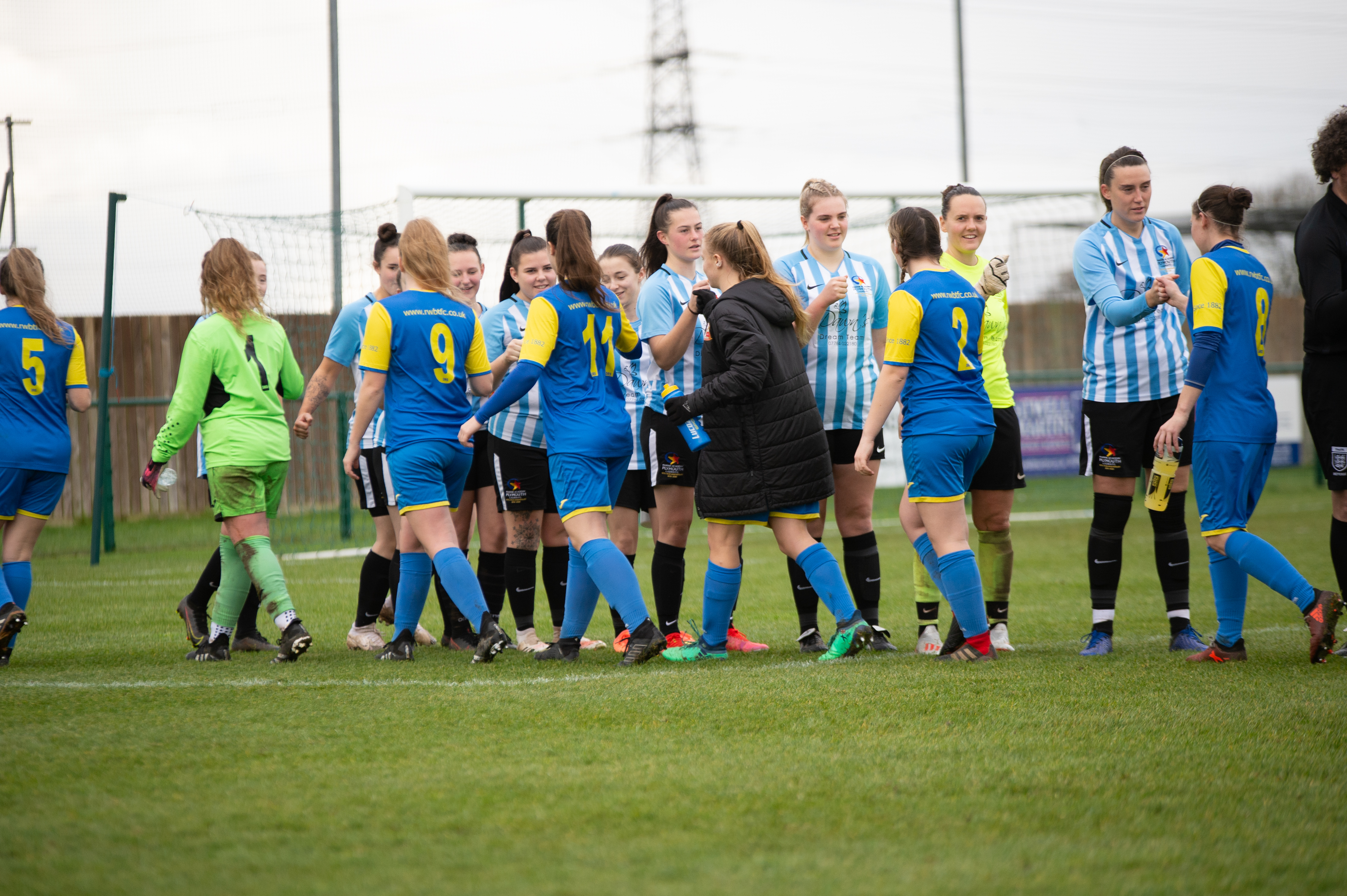 Photos from Royal Wootton Bassett Town Ladies' 6-1 win against Marine Academy Plymouth (Credit: Steve Green)
