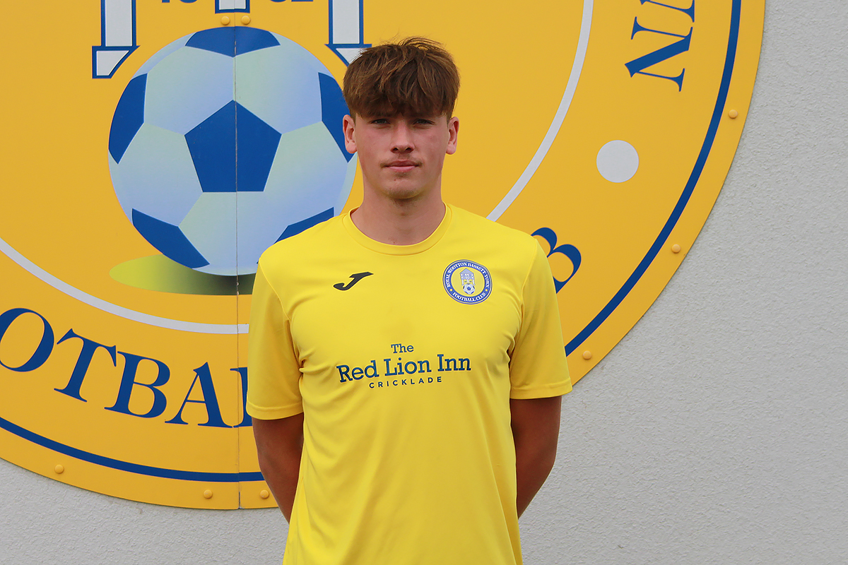 Shrewton United v Royal Wootton Bassett Town Development Jowan Partidge who scored the Bassett goal ()