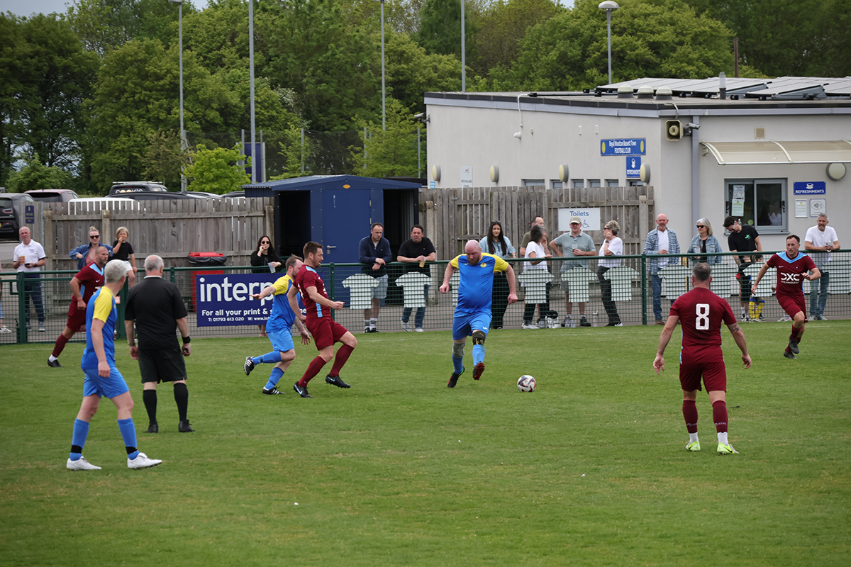 Royal Wootton Bassett Town Over 35s v RAF FA Veterans 