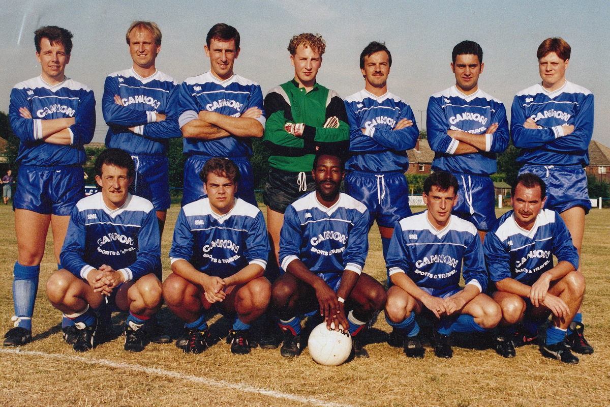 Men's First Team 1990/1991 Team Photo