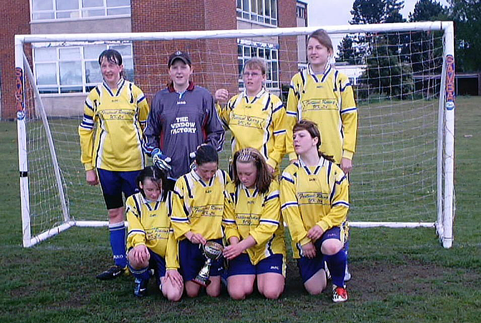 Under 14 Girls 2002/2003 Team Photo