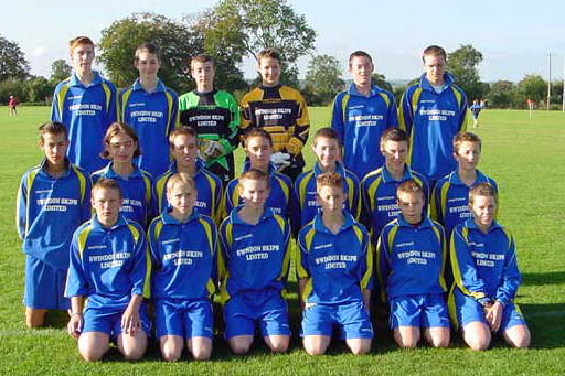 Under 15 2002/2003 Team Photo