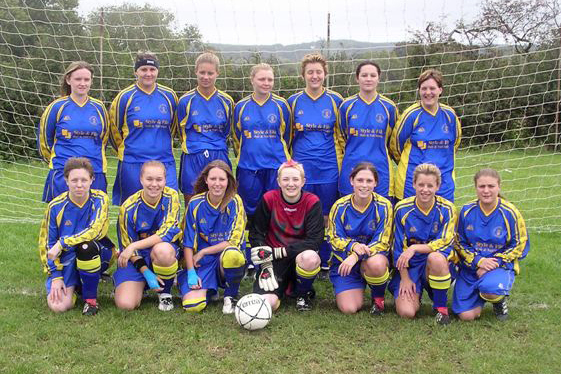 Women's First Team 2004/2005 Team Photo