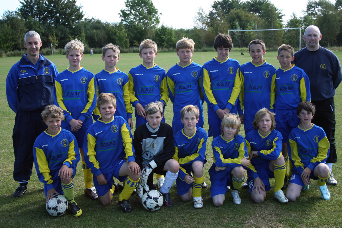 Under 13 2007/2008 Team Photo