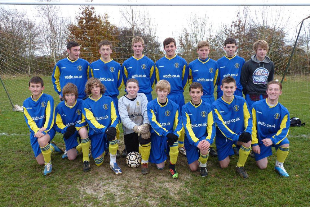 Under 16 2010/2011 Team Photo