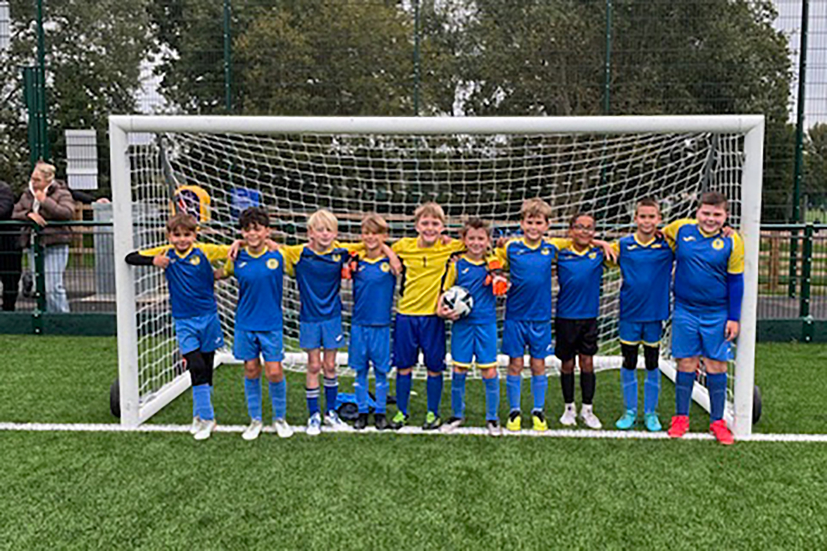 Under 10 Blue Team Photo