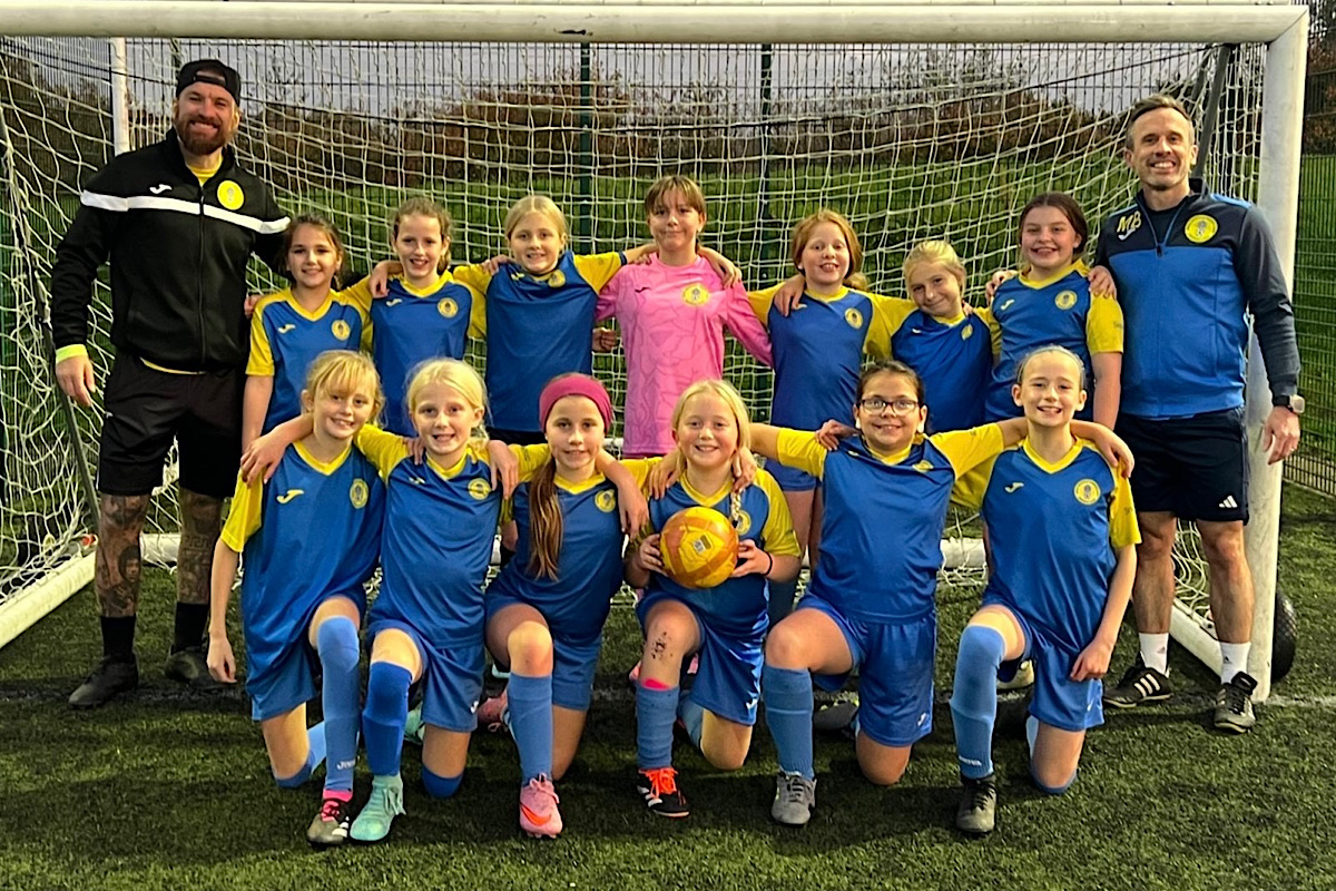 Under 11 Girls Team Photo