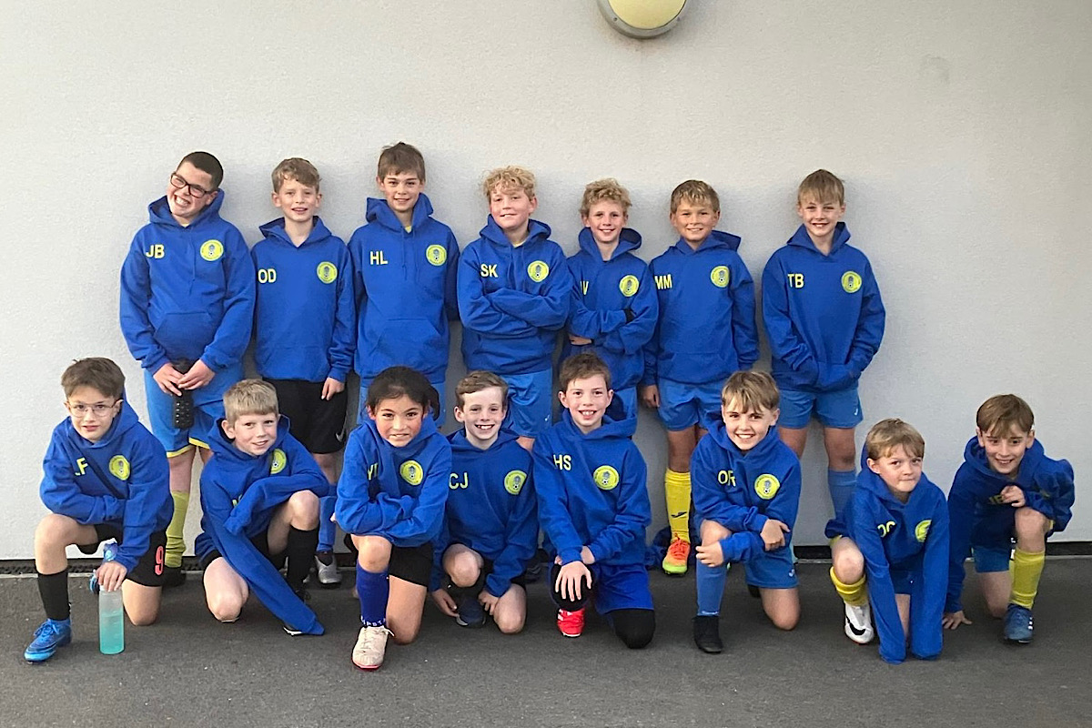 Under 11 Yellow Team Photo