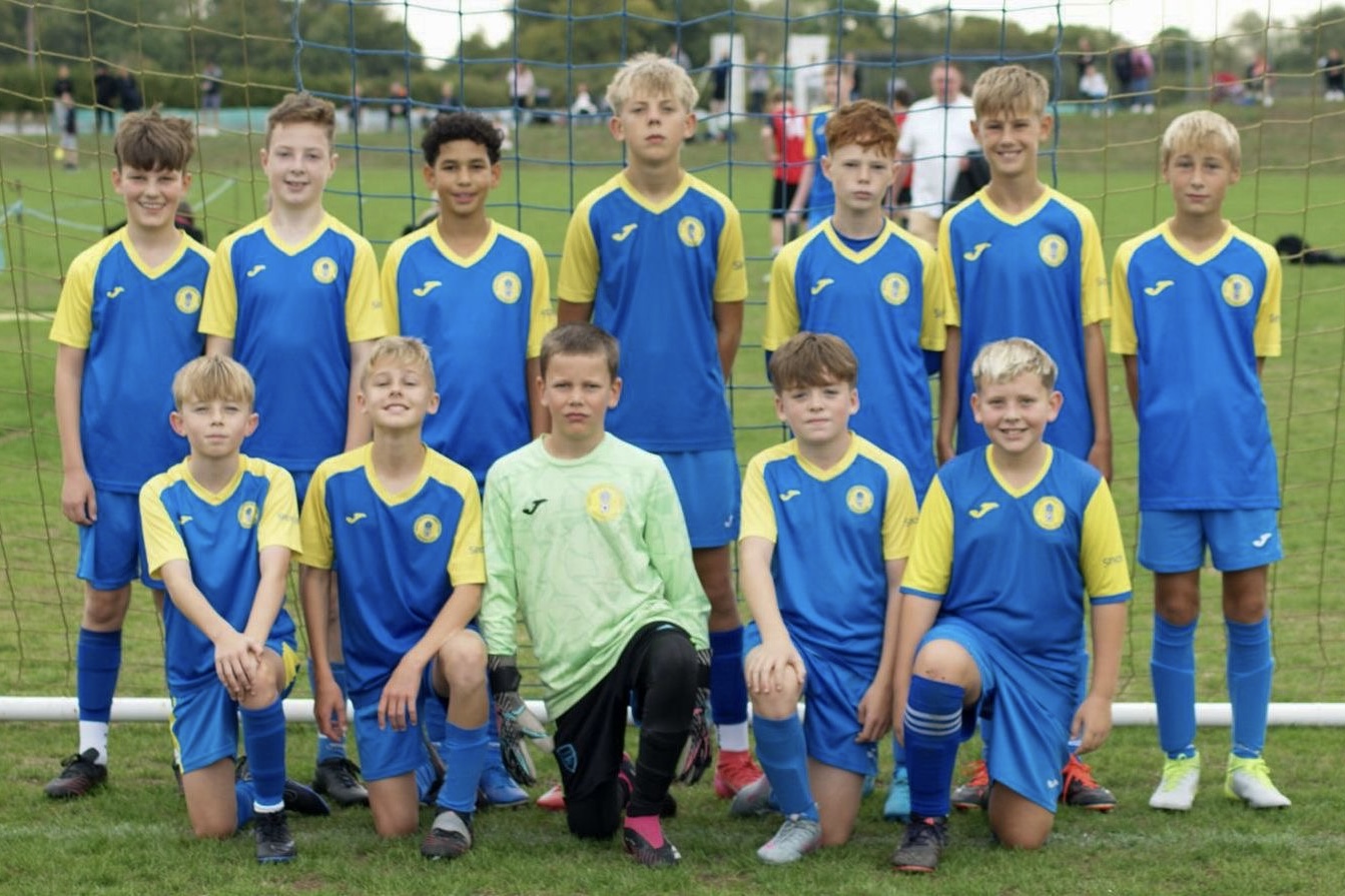Under 12 Blue Team Photo