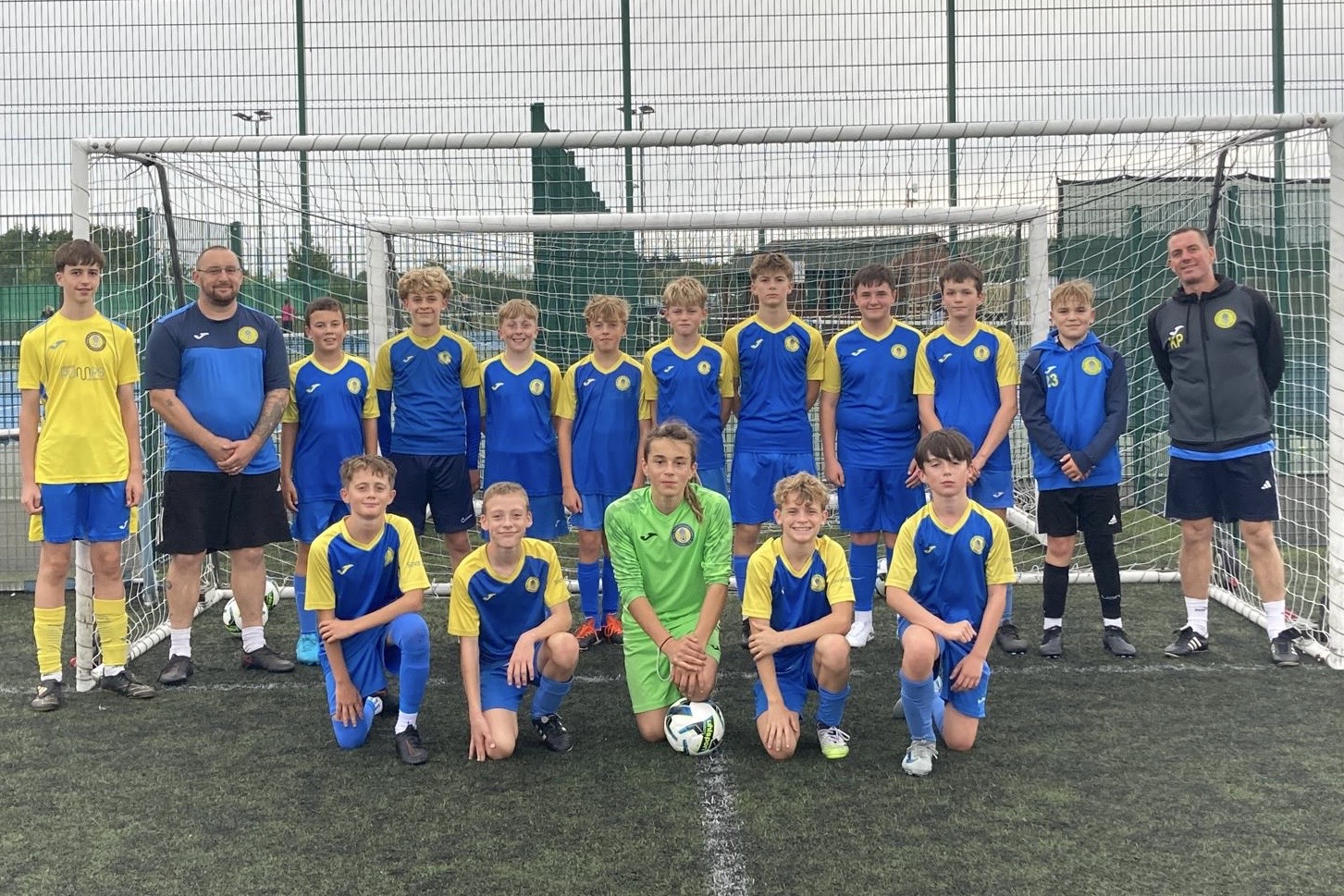 Under 13 Blue Team Photo