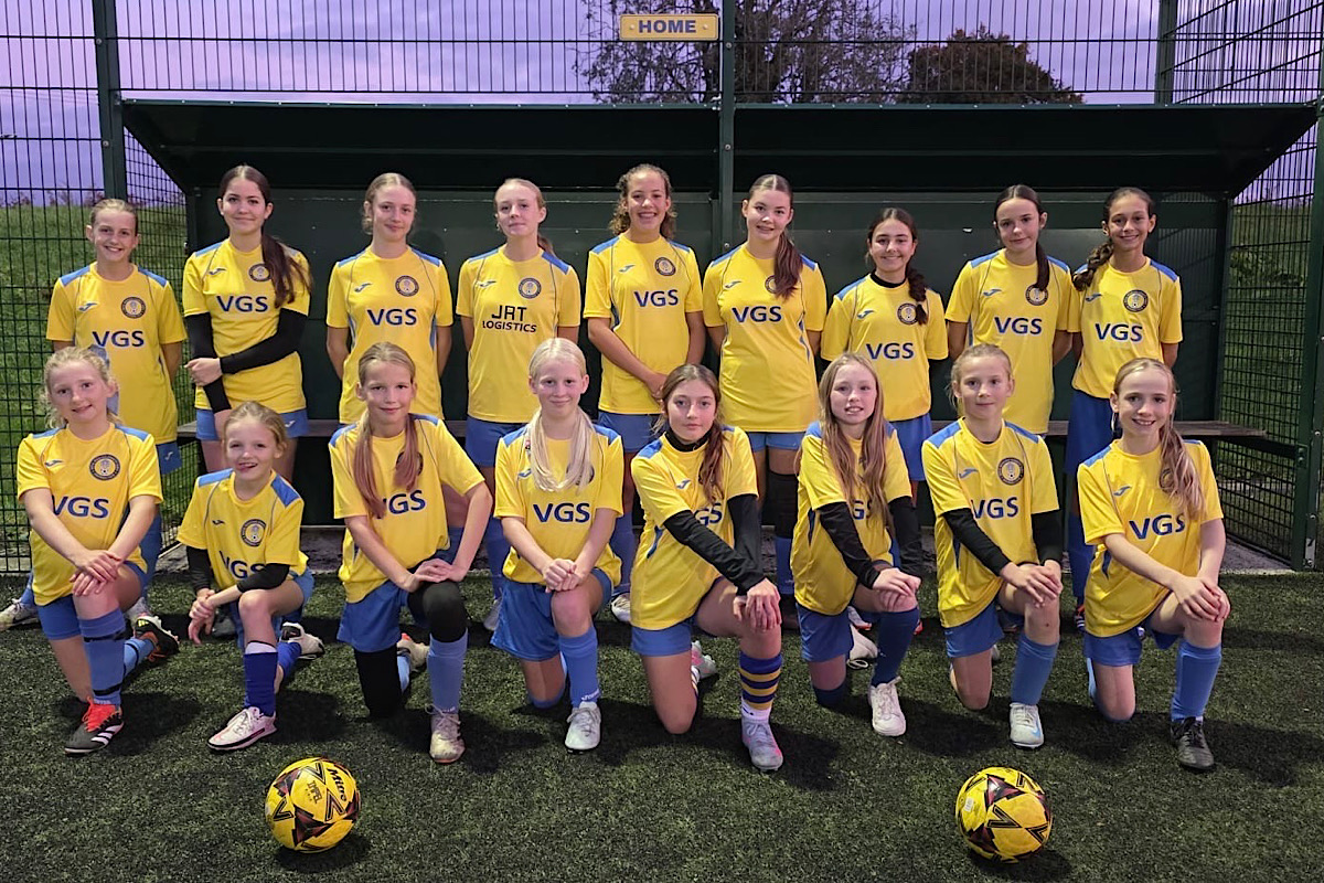 Under 13 Girls Team Photo