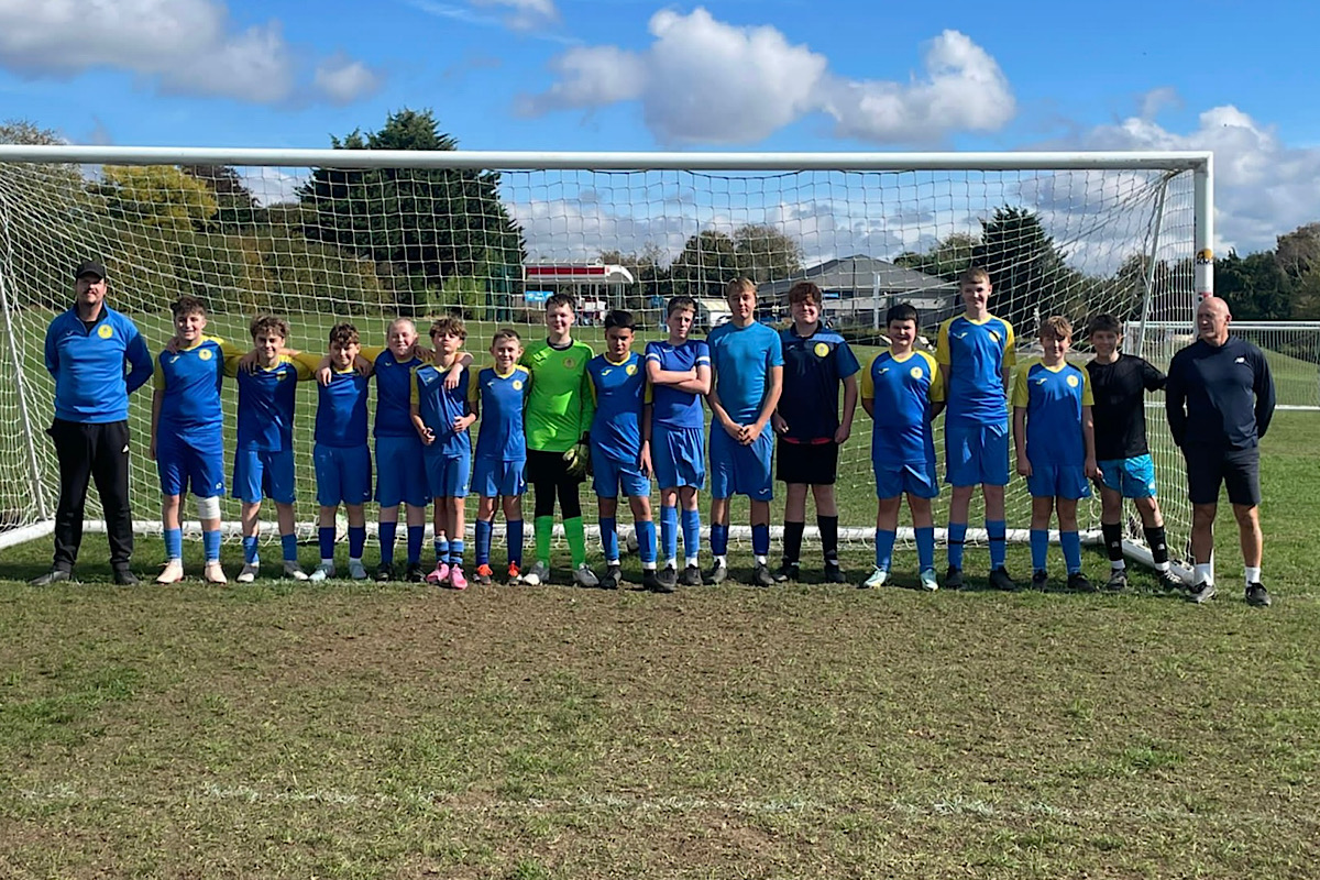 Under 14 Yellow Team Photo