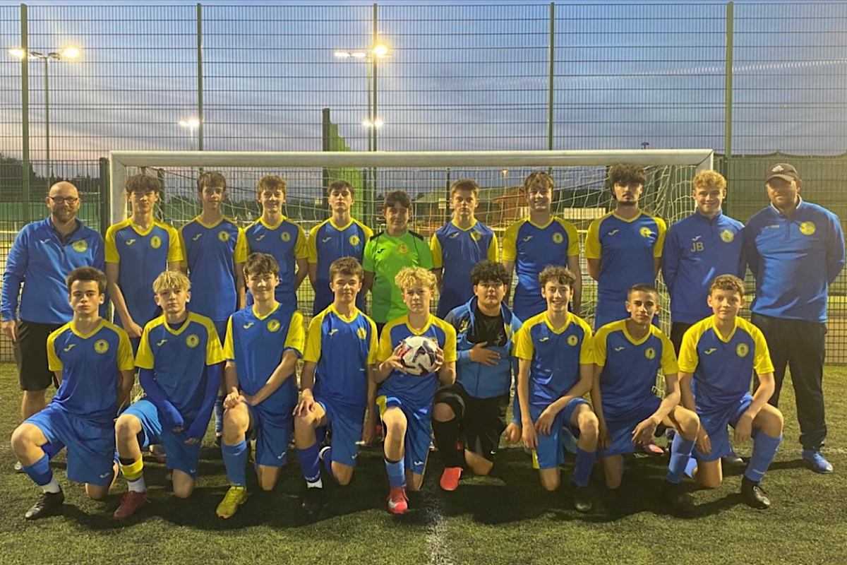 Under 15 Yellow Team Photo