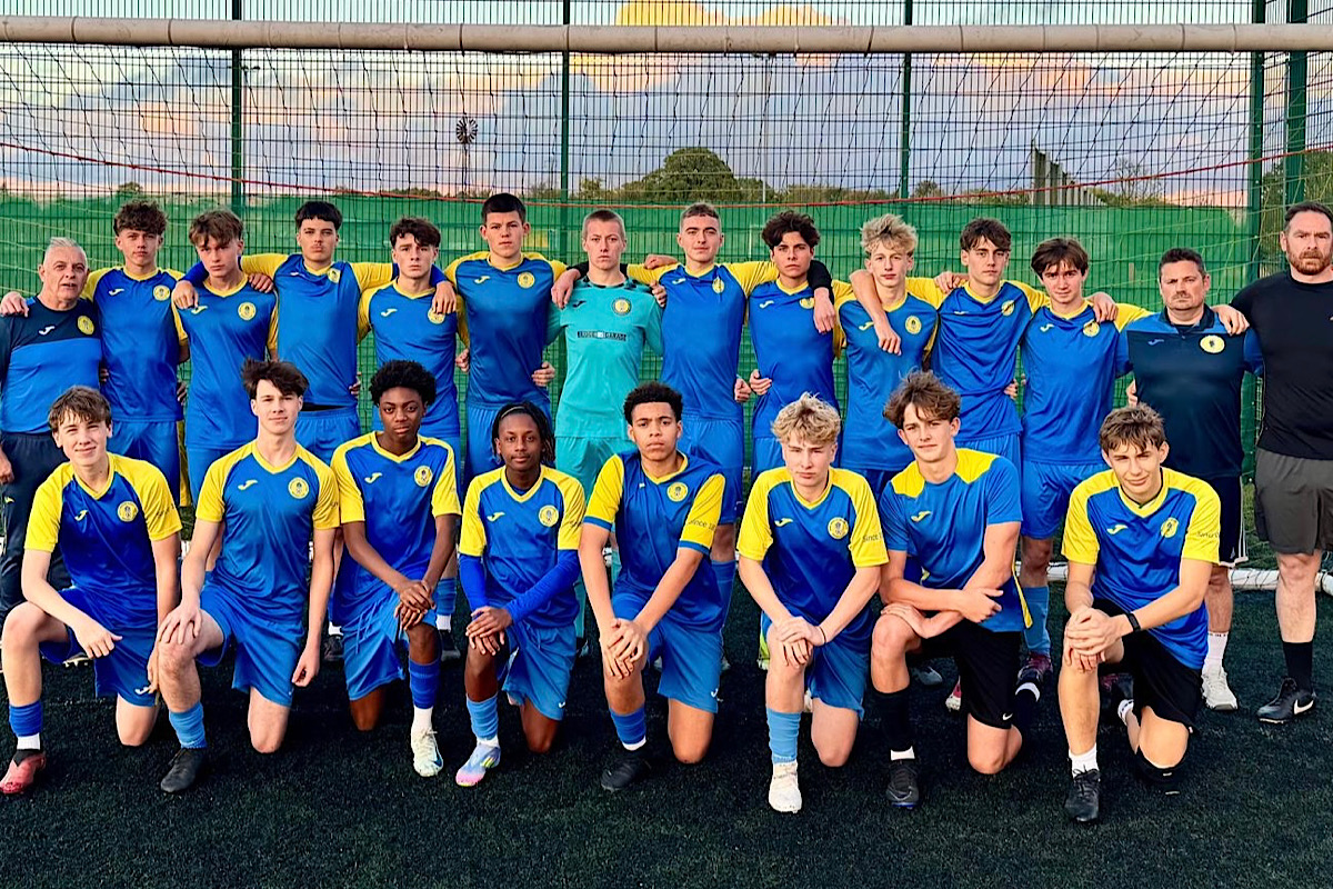 Under 16 Blue Team Photo