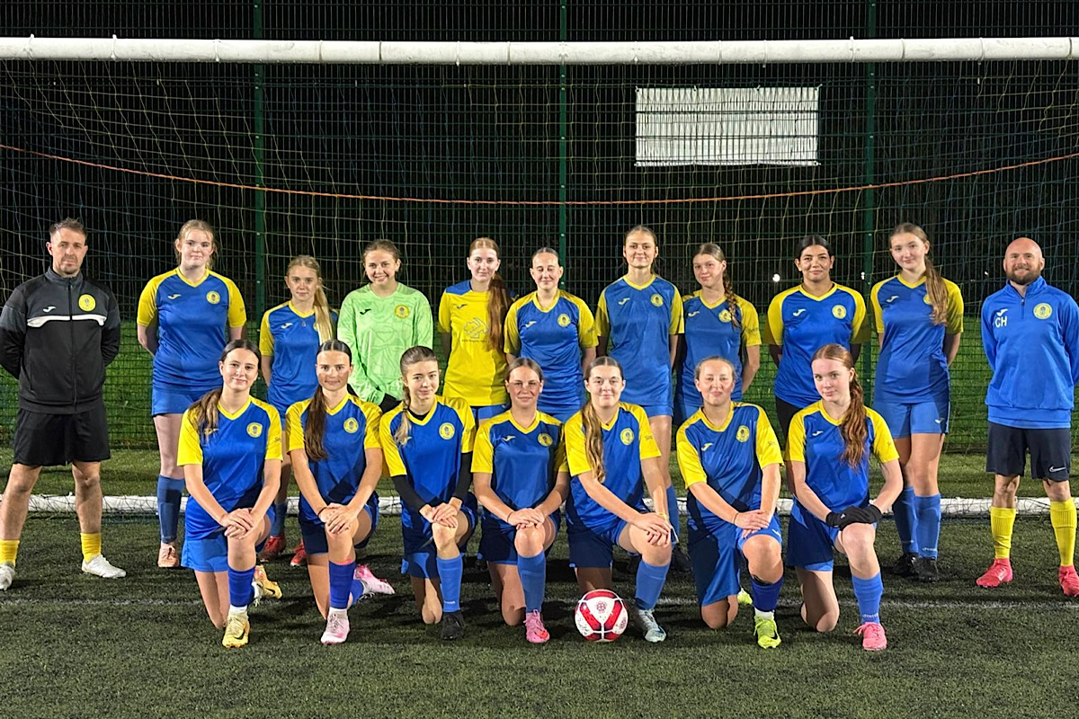 Under 16 Girls Team Photo