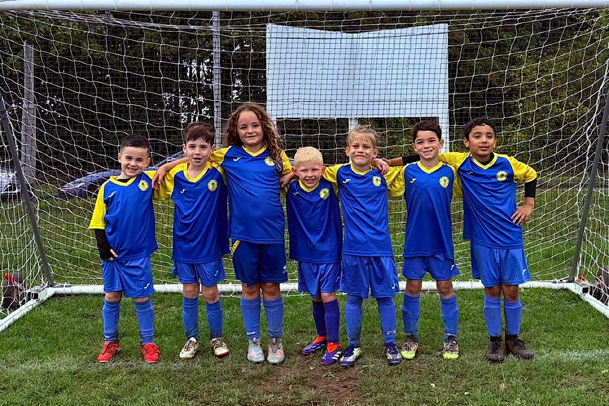 Under 7 Blue Team Photo