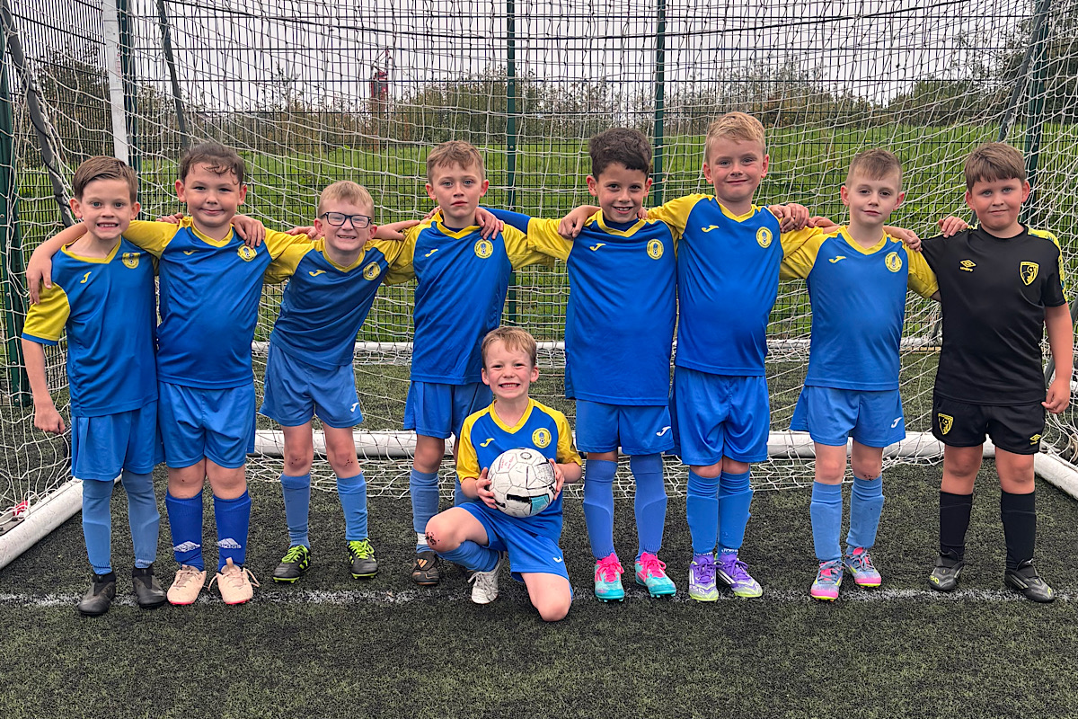 Under 8 Blue Team Photo