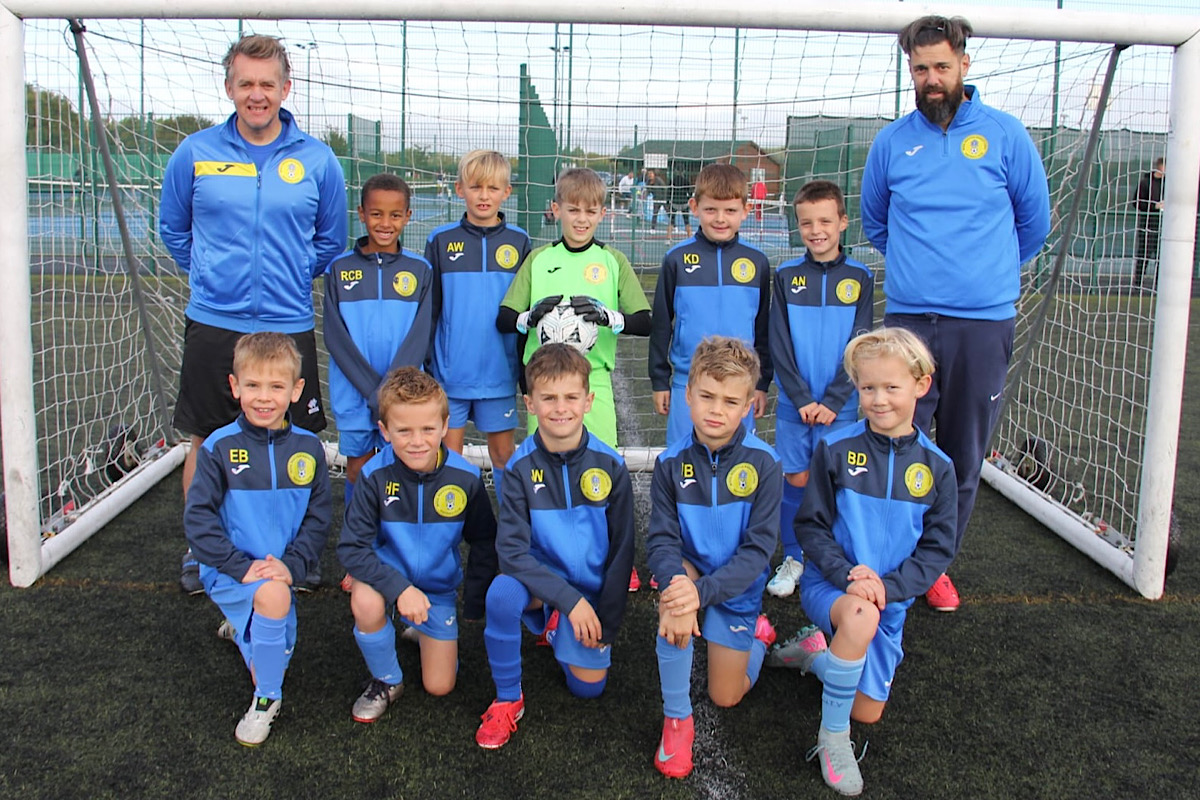 Under 9 Blue Team Photo