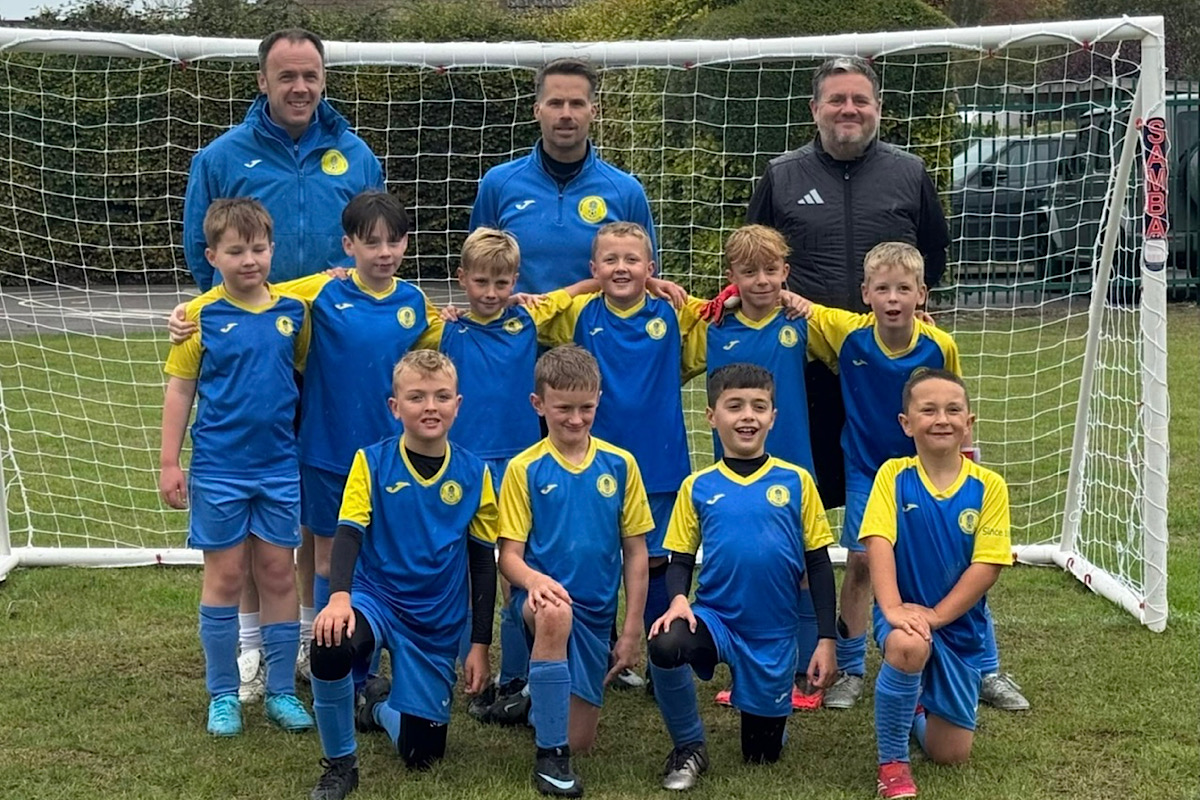 Under 9 Yellow Team Photo