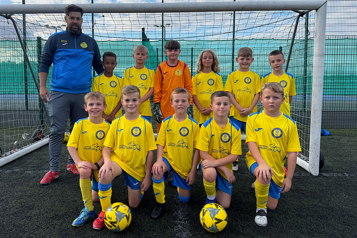 Under 10 Blue Team Photo