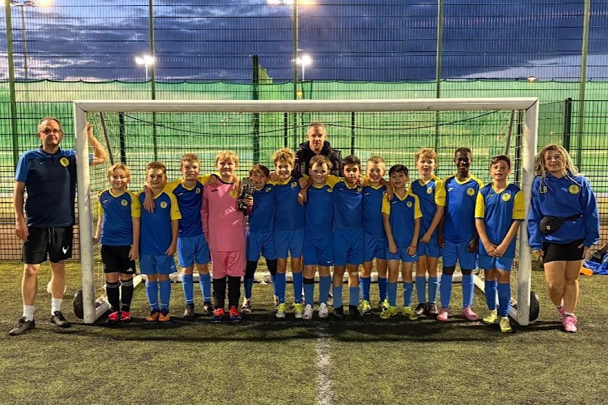 Under 11 Yellow Team Photo