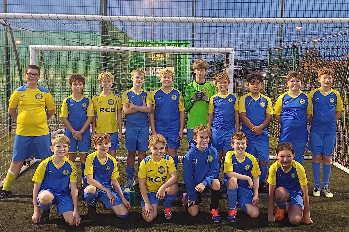 Under 12 Yellow Team Photo