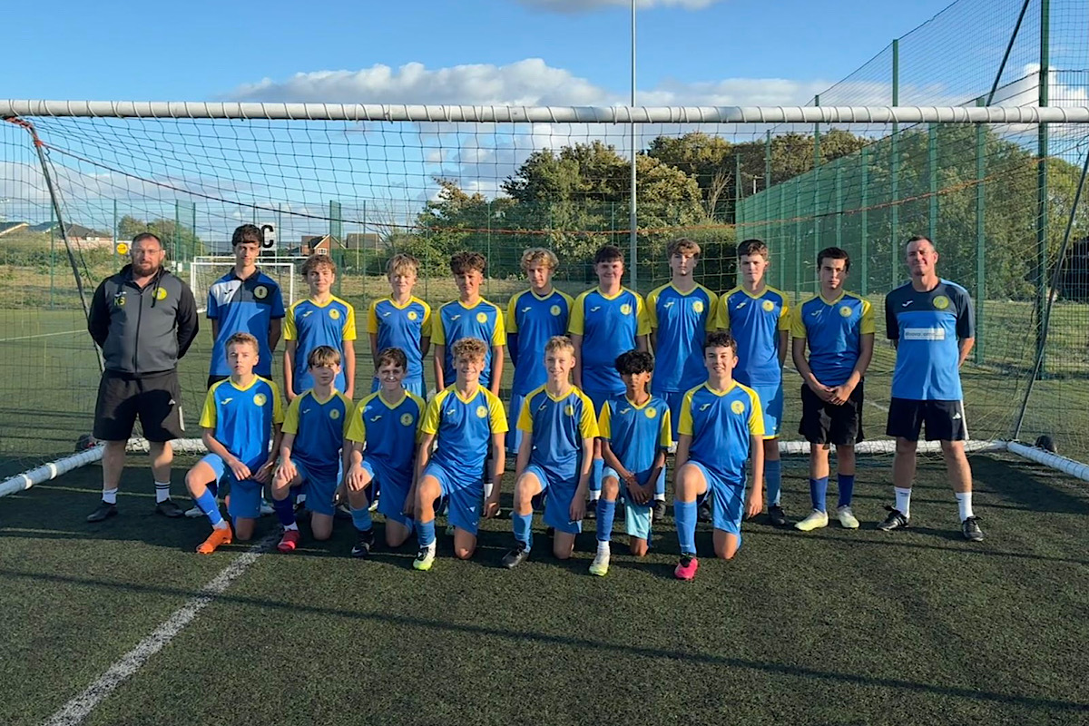 Under 14 Blue Team Photo