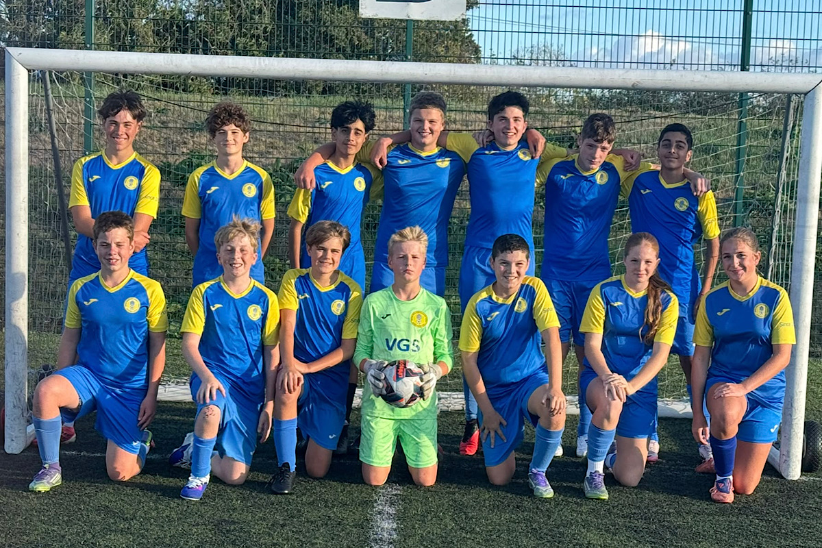 Under 14 Yellow Team Photo
