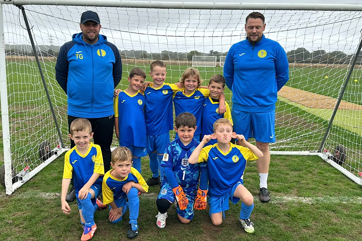 Under 7 Blue Team Photo