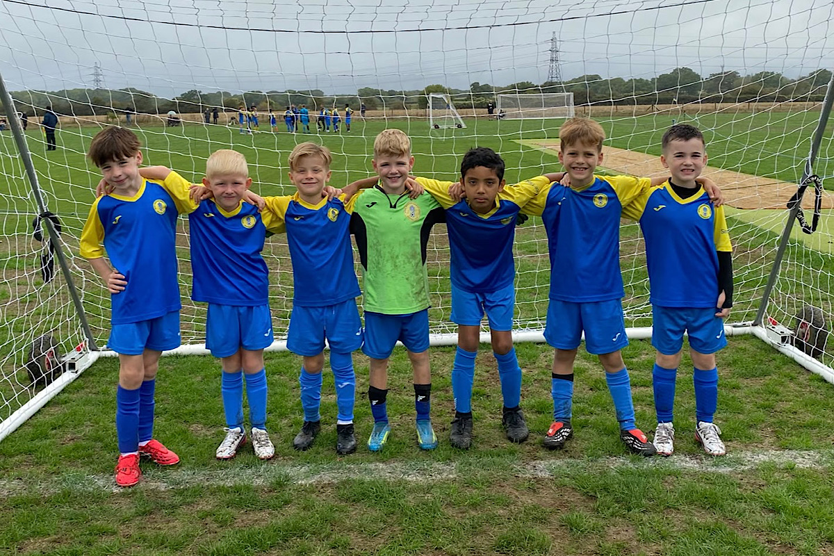 Under 8 Blue Team Photo