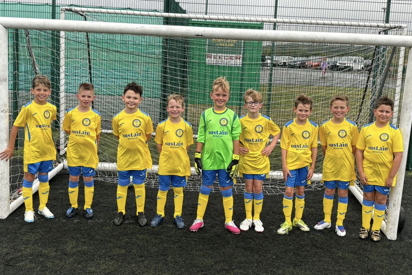Under 9 Blue Team Photo