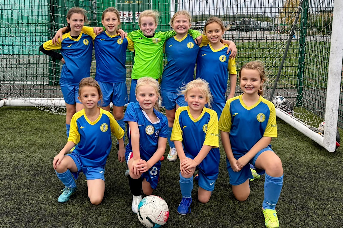 Under 9 Girls Team Photo
