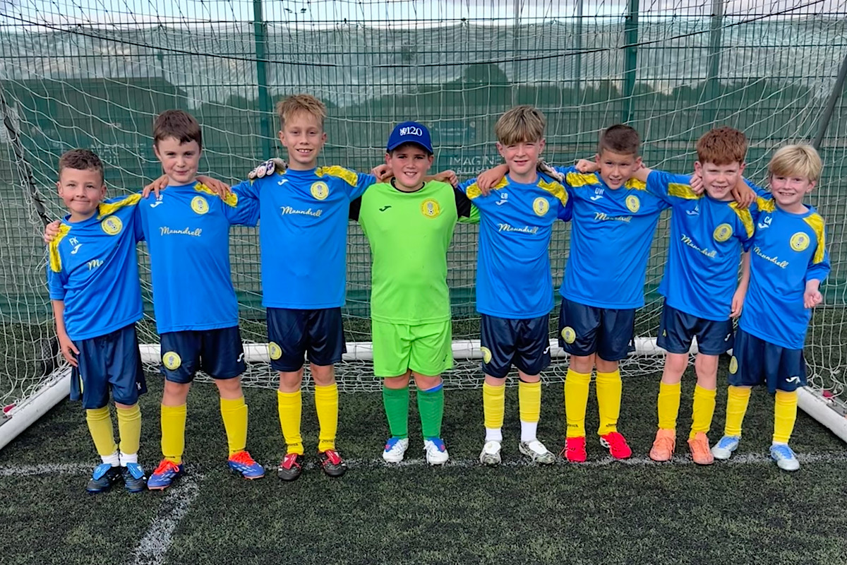 Under 9 Yellow Team Photo
