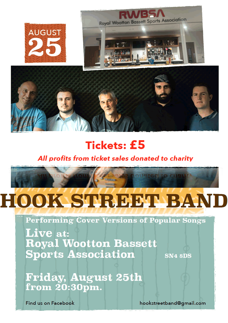 Hook Street Band Poster