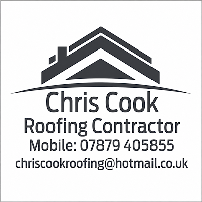 Chris Cook Roofing Contractor Logo